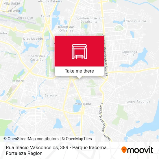 Rua Inácio Vasconcelos, 389 - Parque Iracema map