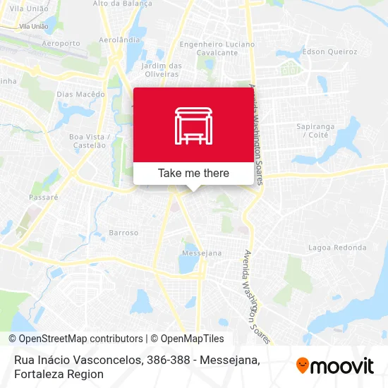 Rua Inácio Vasconcelos, 386-388 - Messejana map