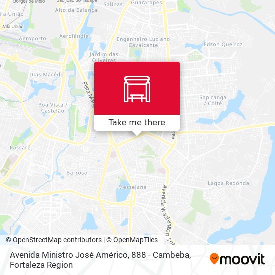 Avenida Ministro José Américo, 888 - Cambeba map