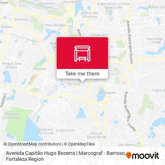 Avenida Capitão Hugo Bezerra | Marcograf - Barroso map
