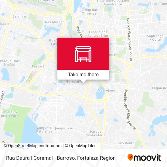 Rua Daura | Coremal - Barroso map