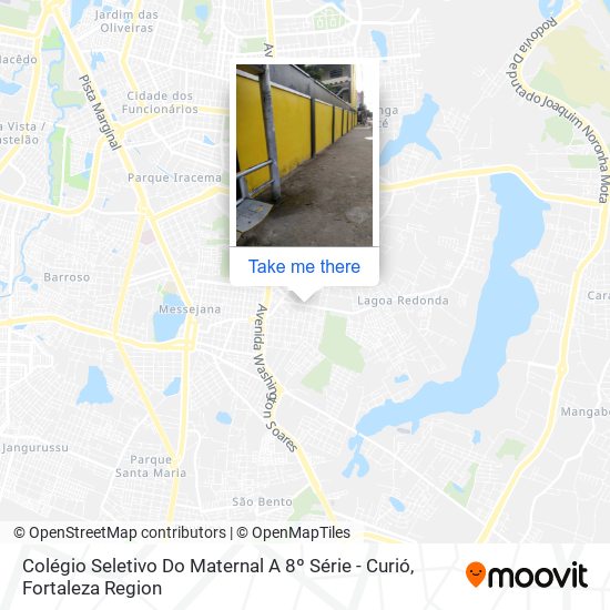 Colégio Seletivo Do Maternal A 8º Série - Curió map