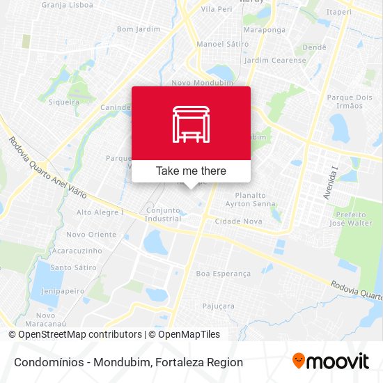 Condomínios - Mondubim map