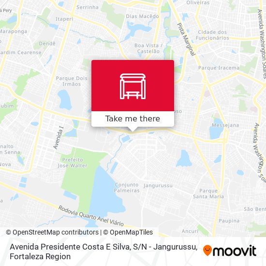 Avenida Presidente Costa E Silva, S / N - Jangurussu map