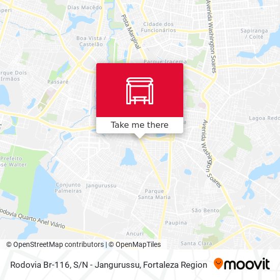 Rodovia Br-116, S / N - Jangurussu map