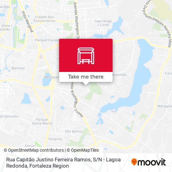 Rua Capitão Justino Ferreira Ramos, S / N - Lagoa Redonda map