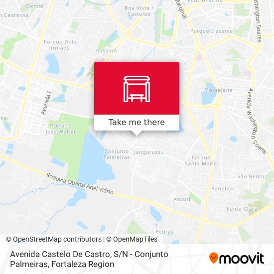 Avenida Castelo De Castro, S / N - Conjunto Palmeiras map