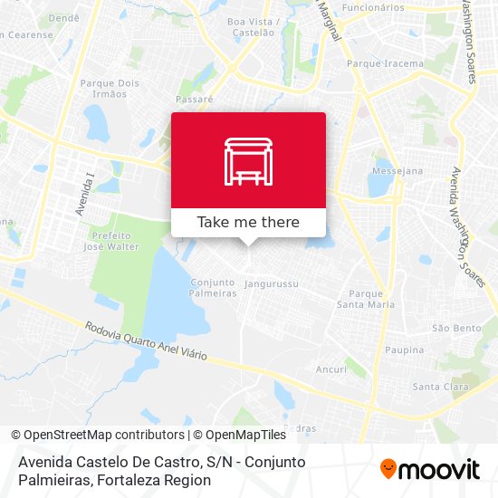 Avenida Castelo De Castro, S / N - Conjunto Palmieiras map