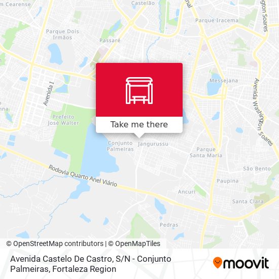 Avenida Castelo De Castro, S / N - Conjunto Palmeiras map