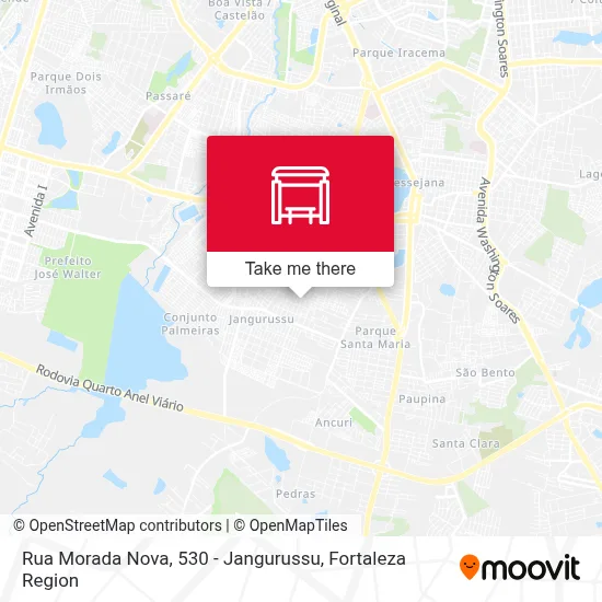 Rua Morada Nova, 530 - Jangurussu map
