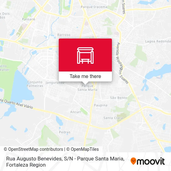 Rua Augusto Benevides, S / N - Parque Santa Maria map