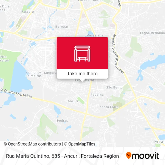 Rua Maria Quintino, 685 - Ancuri map