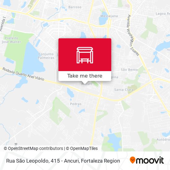 Rua São Leopoldo, 415 - Ancuri map