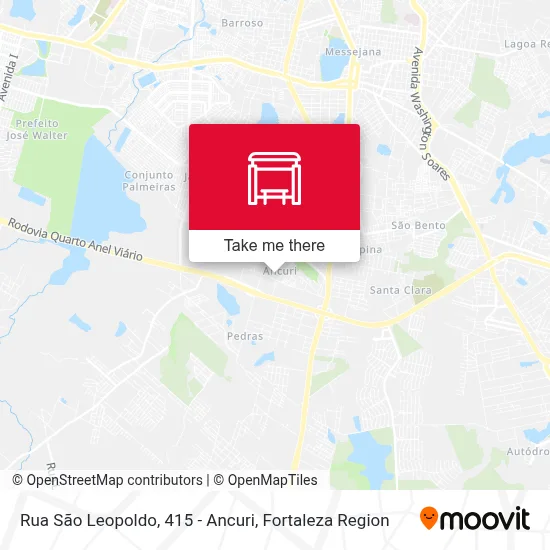 Rua São Leopoldo, 415 - Ancuri map