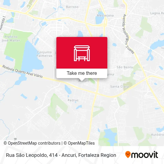 Rua São Leopoldo, 414 - Ancuri map