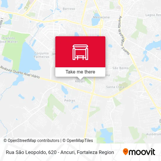 Rua São Leopoldo, 620 - Ancuri map