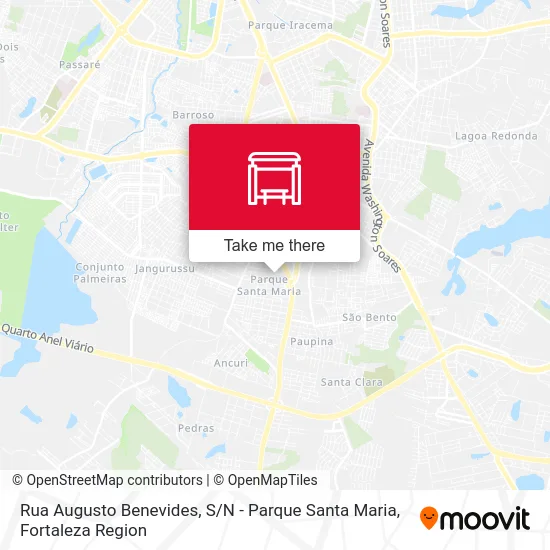 Rua Augusto Benevides, S / N - Parque Santa Maria map