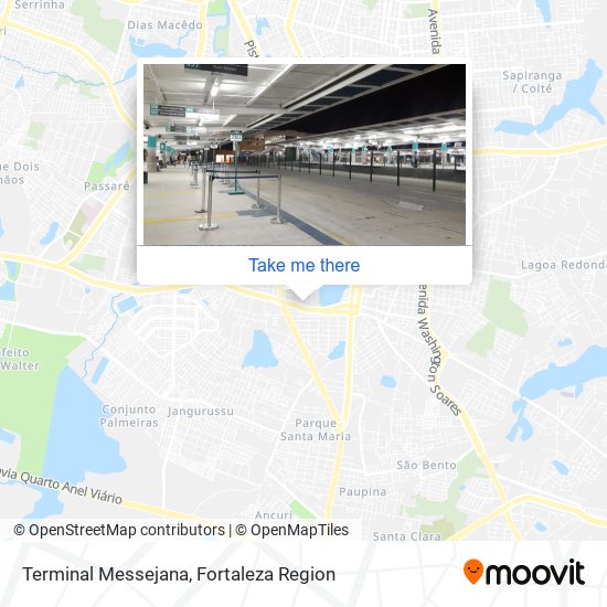 Terminal Messejana map