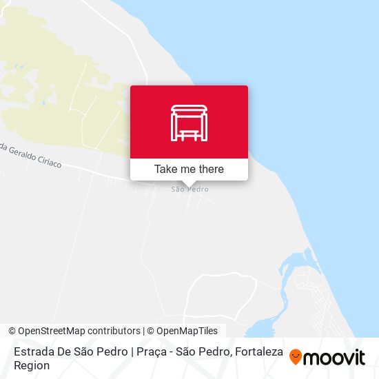 Estrada De São Pedro | Praça - São Pedro map