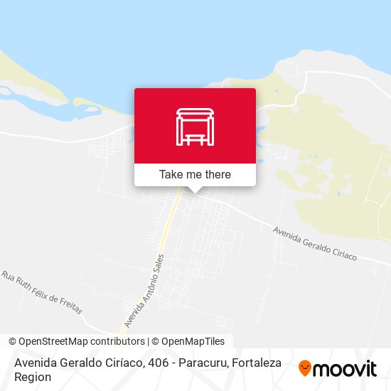 Avenida Geraldo Ciríaco, 406 - Paracuru map
