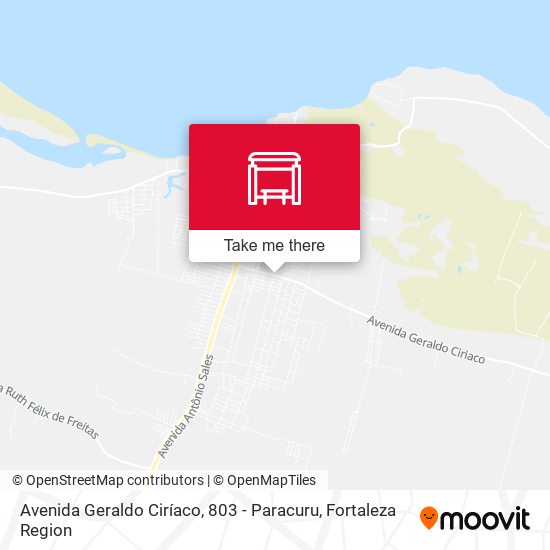 Avenida Geraldo Ciríaco, 803 - Paracuru map