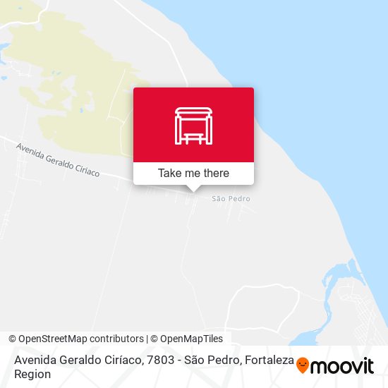 Avenida Geraldo Ciríaco, 7803 - São Pedro map