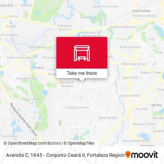 Avenida C, 1645 - Conjunto Ceará II map
