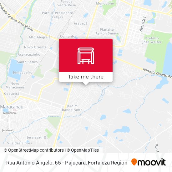 Rua Antônio Ângelo, 65 - Pajuçara map