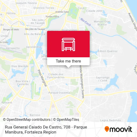 Rua General Caiado De Castro, 708 - Parque Manibura map