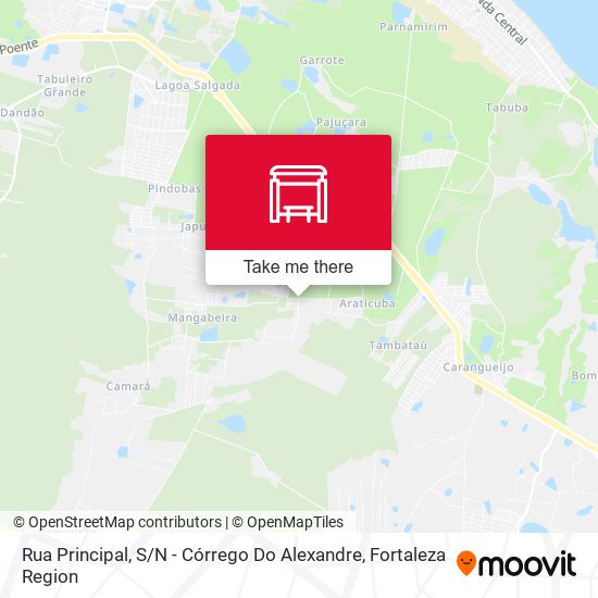 Rua Principal, S / N - Córrego Do Alexandre map