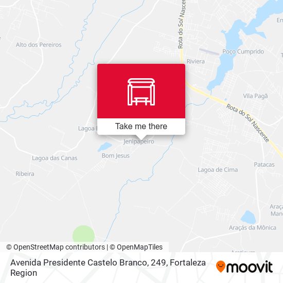 Avenida Presidente Castelo Branco, 249 map
