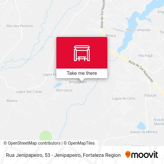 Rua Jenipapeiro, 53 - Jenipapeiro map
