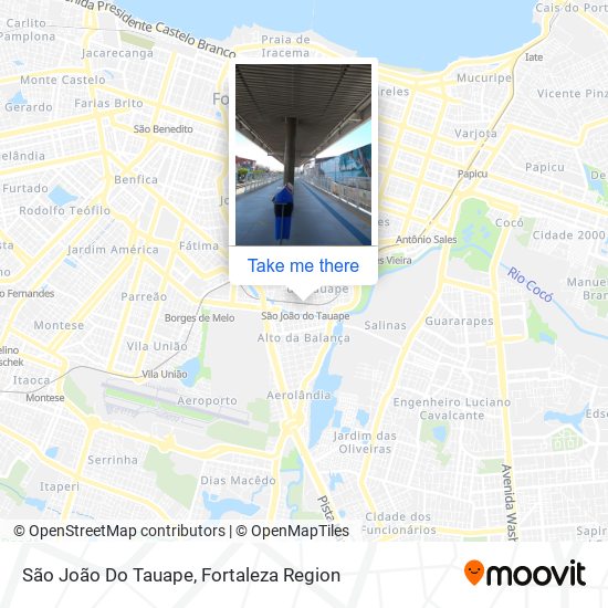 São João Do Tauape map
