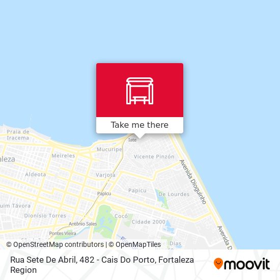 Rua Sete De Abril, 482 - Cais Do Porto map