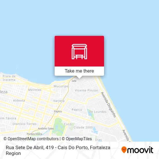 Rua Sete De Abril, 419 - Cais Do Porto map