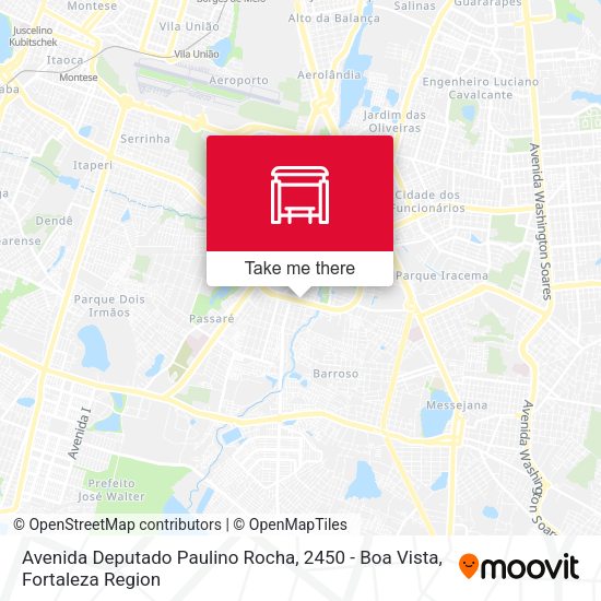 Avenida Deputado Paulino Rocha, 2450 - Boa Vista map