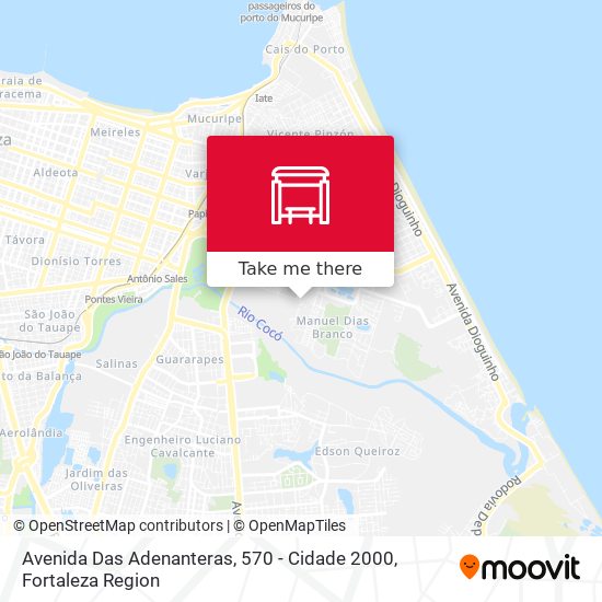 Avenida Das Adenanteras, 570 - Cidade 2000 map