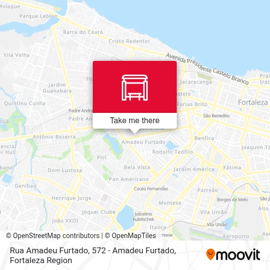 Rua Amadeu Furtado, 572 - Amadeu Furtado map