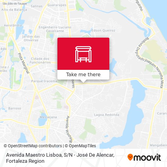 Mapa Avenida Maestro Lisboa, S / N - José De Alencar
