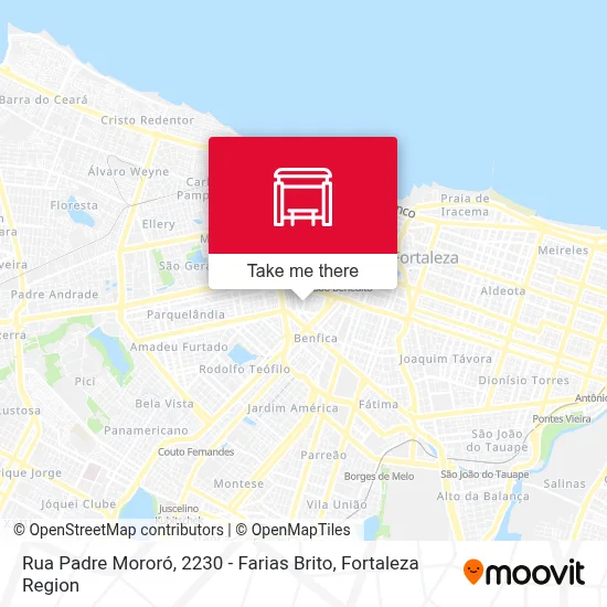 Rua Padre Mororó, 2230 - Farias Brito map