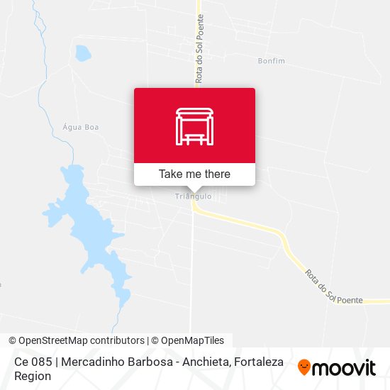 Ce 085 | Mercadinho Barbosa - Anchieta map