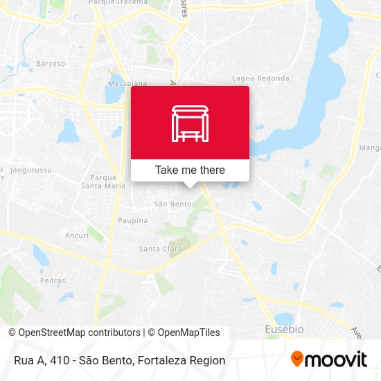 Rua A, 410 - São Bento map