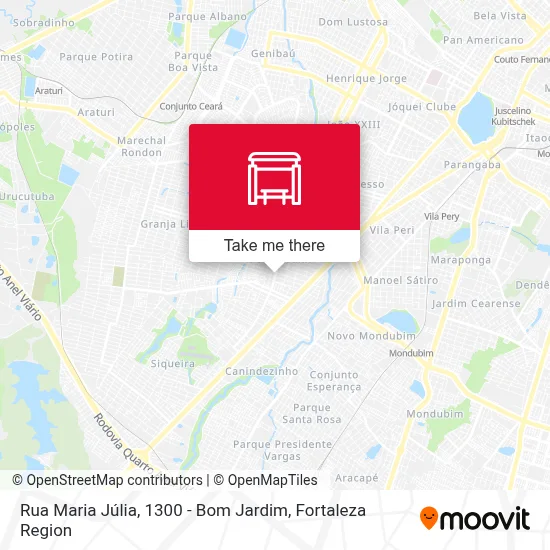 Rua Maria Júlia, 1300 - Bom Jardim map