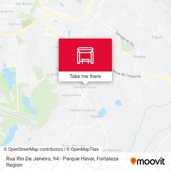 Rua Rio De Janeiro, 94 - Parque Havaí map