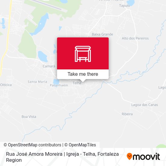 Rua José Amora Moreira | Igreja - Telha map