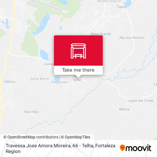 Travessa Jose Amora Moreira, 66 - Telha map