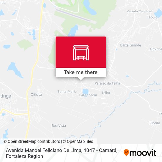 Avenida Manoel Feliciano De Lima, 4047 - Camará map