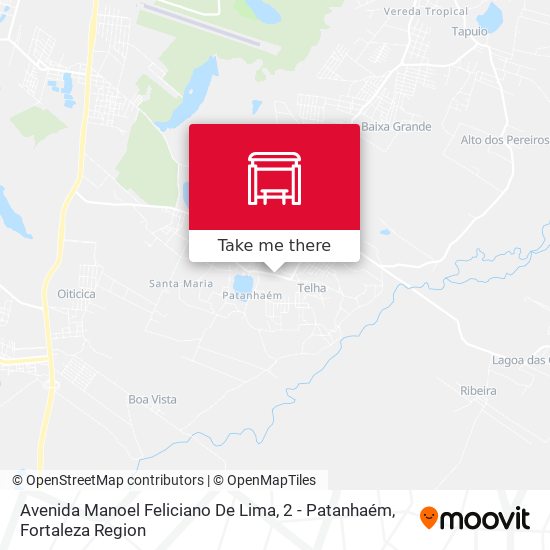 Avenida Manoel Feliciano De Lima, 2 - Patanhaém map