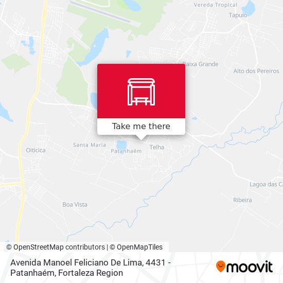 Avenida Manoel Feliciano De Lima, 4431 - Patanhaém map