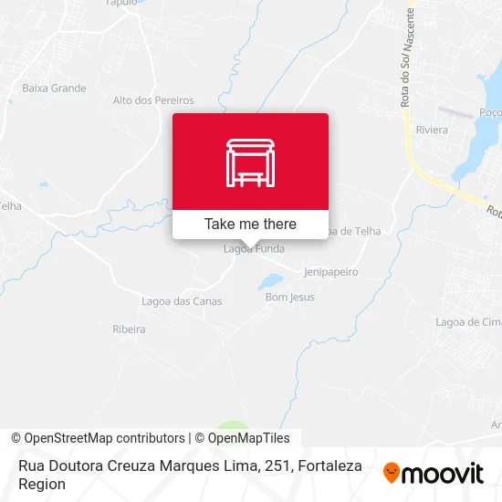 Rua Doutora Creuza Marques Lima, 251 map